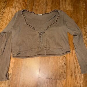 Women’s plus size cropped top